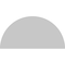 Ekena Millwork Half Round 3 Spoke Architectural Grade PVC Pediment, 28"W x 14"H x 2"P PEDPS028X140HRO03 - alternate 2